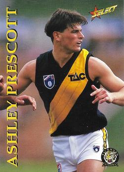 1995 Select AFL #344 Ashley Prescott Front